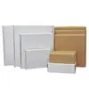 Caja blanca para máquina voladora ancho 30 cm cartón corrugado extra duro caja de embalaje impresa caja para paquetería express embalaje personalizado lotes pequeños