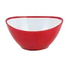 Tazón de Plástico de Tres Piezas de Doble Capa de PP Personalizable, Tazón para Ensalada con Forma de Lingote, Tazón para Conservar Frescura, Tazón para Frutas y Verduras, Libre de BPA