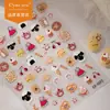 Cyansea Popular Transfronteiriço Desenho Animado Gato e Ovelha Sobremesa Adesivos 3D Embossados para Nail Art DIY Decoração de Celular Ccd Adesivos