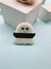 Puff de Polvo Aireado Grueso de Malvavisco Serie Sanadora Muñeco de Nieve Lindo Fuente Personalizada