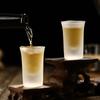Copa de vino blanco para el hogar juego de vino traje marco de bambú vidrio copa de vino pequeña una copa tamaño pequeño una o dos copas copa para licor vaso de chupito