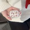 Estuche protector rígido con diseño de copo de nieve y arena movediza para AirPods de 1.ª y 2.ª generación, con Bluetooth para Apple de 2.ª generación.