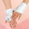 Guantes de Cuero para Mujer de Medio Dedo para Baile Pu Nightclub Pole Dance Street Dance Performance Dance Estilo Celebridad Guantes para Performance de Baile