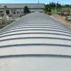 Placa de cobertura em arco para piscina de esgoto de fibra de vidro para coleta de gases de exaustão, placa de cobertura em arco para tratamento de águas residuais industriais em piscina anaeróbica