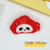 Lindos Accesorios de Peluche de Animales Pequeños Auspiciosos Dibujos Animados Cachorro Wangcai Conejo Yuanbao Muñeco Broche Accesorios Decorativos DIY
