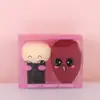 Creativo Lindo Bola Molienda Calabaza Gotas de Agua Forma Especial Huevo de Belleza Set Doble Uso Seco y Húmedo Huevo de Maquillaje Color Herramienta de Maquillaje Belleza