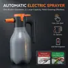 Bico Borrifador de Espuma para Lavagem de Carros Elétrico, Carregamento Sem Fio, Borrifador de Ar Comprimido para Lavagem de Carros, Bico Borrifador para Rega de Jardim