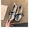 ¡En stock, se envía al instante! Zapatos Planos de Ballet Elásticos Tejidos Huecos con Cordones Estilo Francés Elegante Uva Mamá para Mujer