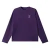Camiseta de manga longa e moletom acessíveis estilo montanha para outono e inverno, com forro de fleece, quentes e versáteis, estampados com grafite, para homens e mulheres