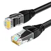 Seis tipos de cabo de rede gigabit supervelocidade finished casa com cabeça de cristal conexão de rede de computador banda larga cabo de remendo rota de monitoramento