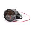 Instrumento de modificação de motocicleta LED1.2 velocidade escudo preto