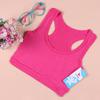 Top de Tubo Deportivo Ajustado para Mujer con Camisola Base Cruzada de Algodón Modal
