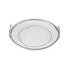 Cesta para freír de acero inoxidable para el hogar con drenaje de aceite, Red para filtrar aceite, Colador doméstico de cocina, Bandeja coladora de malla con doble asa para filtrar aceite