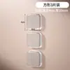 Adesivo Anticolisão para Maçaneta de Porta Almofada de Silicone Silenciosa Adesivo para Porta de Geladeira Batente de Porta Anticolisão Porta de Armário Adesivo de Parede de Partículas