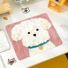 Cartoon bonito cão mouse pad tamanho pequeno computador tapete de mesa tapete de jogo antiderrapante borda bloqueio engrossado internet café e-sports tapete de mesa