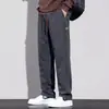 Comercio Transfronterizo 2026 Primavera y Otoño Nuevo Estilo Pantalones Casuales Sueltos para Hombre Pantalones de Trabajo Rectos Engrosados Pantalones Largos Versátiles de Pierna Ancha