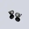 Pendientes de Girasol Transfronterizos para Hombre, Modernos, a la Moda, Lujo Ligero, Gama Alta, Versátiles, Estilo Minimalista, Pendientes de Personalidad de Nicho para Mujer