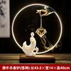 Lâmpada de LED em anel para incenso de refluxo Zen bergamota ornamentos de fogareiro pendurados varanda de casa fogareiro de aromaterapia queimador de incenso de refluxo cerâmica atacado
