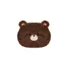 Soporte Lumbar y para Reposacabezas de Coche Lluvia Azul Oso de Peluche Dibujo Animado Lindo Almohada para Cuello de Coche Soporte Lumbar para Asiento del Conductor Principal Herramienta Mágica