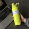 Tyeso Nuevo Vaso Termo Gran Capacidad Deportes al Aire Libre Botella de Agua Portátil 1500ml Aislamiento Térmico para Hombres y Mujeres Botella para Agua Fría