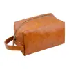Bolsa de Cosméticos Nueva Estilo de Cuero Sintético con Alto Valor Estético, Gran Capacidad, Capas Divididas, Bolsa de Almacenamiento Portátil Impermeable