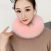 Novo cachecol de imitação de pele de raposa espessado cachecol amor Shanhe aquecedor de pescoço gola de grama de imitação de pele inverno coreano feminino