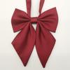 [Conjunto Pena Fosca] Gravata Borboleta Vermelha Flor de Colarinho Feminina Estilo Japonês Estilo Colegial Jk Gravata Borboleta Roupa de Marinheiro