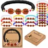 20 Peças Pulseira Esportiva Pingente Empilhável Pulseira de Contas de Argila Macia Bola Azul Futebol Pulseira Esportiva de Futebol