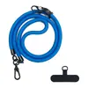 Goma para cordón de teléfono móvil de 10 mm de grosor, cuerda ajustable en diagonal, clip para teléfono móvil, cordón anti-pérdida, cordón para cuello