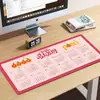 Calendário do Ano do Cavalo 2026 Mouse Pad Calendário de Mesa Extra Grande Pad para Teclado de Escritório Espessado Antiderrapante Presente Tapete de Mesa Personalizável