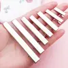 Clip de Pelo de Pato Blanco K Hierro Accesorios Horquilla Cuadrada DIY Adorno para el Cabello Clip Accesorios de Joyería Materiales Hechos a Mano Mayoreo