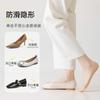 Calcetines Invisibles de Verano para Mujer, Calcetines de Barco de Corte Bajo, Calcetines de Color Sólido, Calcetines de Algodón Puro con Fondo de Estilo Japonés para Mujer, Transpirables y Delgados