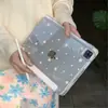 Diseño de estrellas y rayas estilo ins, adecuado para fundas de tabletas iPad mini 7/6, Air 4/5/6, diseño minimalista, para iPads de 11ª/10ª generación