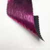 Tela satinada plisada con estampado de lámina dorada en toda la superficie, lavada para ser suave y brillante, arrugada para ropa deportiva de moda y vestuario escénico