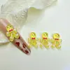 Série de Natal Transfronteiriça Decorações para Unhas Adesivos de Resina DIY Árvore de Natal Boneco de Neve Sino Chapéu Acessórios para Unhas