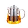 Tetera de Vidrio Personalizada para Uso Doméstico, Resistente a Altas Temperaturas, Tetera Individual para Hervir Agua y Preparar Té, Engrosada con Filtro, Juego para Preparar Té