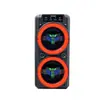 ESS-306B novo alto-falante Bluetooth quadrado de 4 polegadas, estéreo, alto-falantes duplos, karaokê para casa ao ar livre, alto-falante portátil