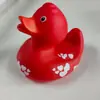 Pato Amarelo Pequeno de 8cm Multi-Estilo com Apito Patinho de Borracha para Piscina Brinquedo de Vinil Presente Criativo Venda por Atacado