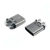 Conector Fêmea Tipo C para Eletrodomésticos, Soquete de Carregamento Rápido USB de Alta Velocidade e Alta Corrente Interface Tipo C Fábrica