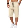 2026 Shorts Cortos con Raya Lateral para Hombre Talla Europea de Amazon Cintura Elástica con Cordón Shorts Deportivos Casuales