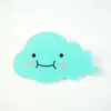 Bonito desenho animado aeronave sol nuvens astronauta broche criativo acrílico distintivo infantil prêmio combinando camiseta