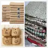 Tela Estampada de Lino Viscosa Bambú 12*12 Rayón Elástico Lino Estampado 21*21+40D Ramio Puro Gasa Bali