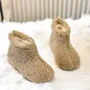 Botas de Piel para Niñas 2026 Invierno Nuevas Botas de Nieve Cálidas para Niños Botas de Algodón para Bebé Lindas Botas Cortas con Forro Polar para Niñas