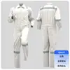 Ropa de Trabajo de una Pieza de Algodón Puro Transfronteriza para Hombre, Reflectante, Resistente al Desgaste y a la Suciedad, Reparación de Máquinas, Soldador, Astillero, Puerto, Ropa de Protección Laboral de Guangzhou