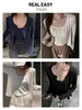 Cárdigan corto liso de modal para mujer, chaqueta fina de protección solar de verano, camisa para aire acondicionado, top básico versátil