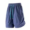 Pantalones Cortos de Cinco Puntos de Seda Helada de Secado Rápido de Verano para Deportes al Aire Libre, Shorts Casuales Finos y Transpirables, Shorts Holgados para Hombre, Envío Directo de una Pieza