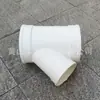 Tê Obliquo de Drenagem UPVC 160 * 110 Tê Obliquo de PVC DN150 * 100 Tê Obliquo de Esgoto de PVC 6*4 polegadas