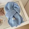 Bufanda de Color Sólido para Mujer, Ambiente Invernal, Lana Tejida, Versátil, Sencilla, Bufanda Gruesa y Cálida para Pareja para Hombres, Lote de Fabricante