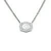 Collar Colgante Transfronterizo Europeo y Americano Primavera Nuevo Colgante Inicial Letra 26 Textura en Relieve Colgante Personalizado Accesorios Elegantes