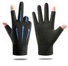 Guantes de Seda de Hielo para Primavera y Verano para Hombres y Mujeres, Mangas para Conducir y Ciclismo con Protección Solar, Guantes de Sol sin Dedos de Medio Dedo con Protección UV